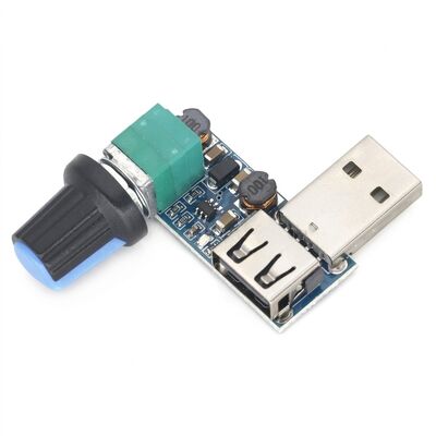 USB Fan Speed Controller Airflow Regulator Cooling Mute Multi-Setting Office Dormitory Bedside Mini Z-5391 China