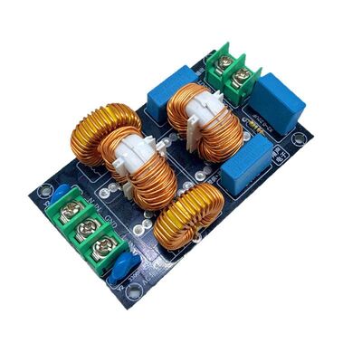 Three-stage EMI/EMC AC Filter Differential Mode Common Mode Electromagnetic Interference Power Amplifier Power Supply Filter