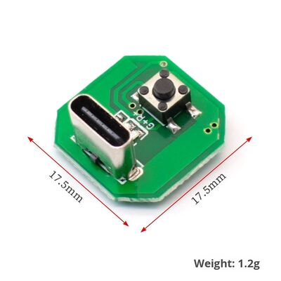 Wavgat High Brightness Flashlight Driver Board DIY Accessories Type-C Charging Port Charging Discharging Integrated Module