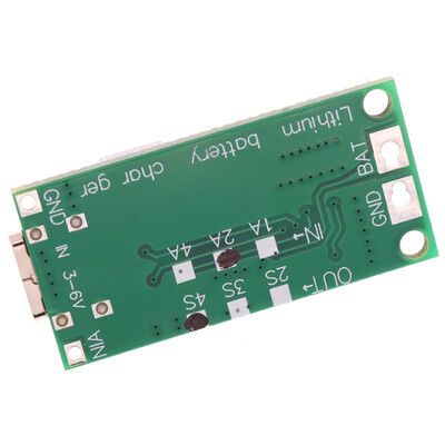 Multi-Cell Type-C 8.4V 12.6V 16.8V Step-Up Boost LiPo Polymer Li-Ion Charger for 7.4V 11.1V 14.8V 18650 Lithium Power Supplies