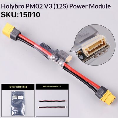 Wholesale PM02 V312S Flight Control System Power Module Ammeter BEC Power Supply 5V12SPIX