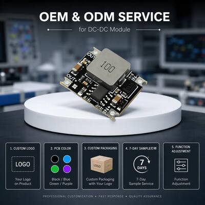 DC-DC Step-Down Module | Universal 6V-40V to 3.3V/5V/9V/12V/24V/3A | Low Ripple High Power