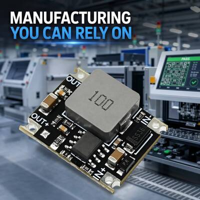 DC-DC Step-Down Module | Universal 6V-40V to 3.3V/5V/9V/12V/24V/3A | Low Ripple High Power