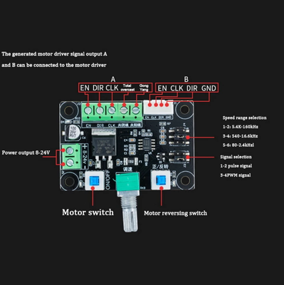 Hard Drive Motor 3/4 Wire Driver Board 5V-12V DC Stepper Controller ICs Product Category