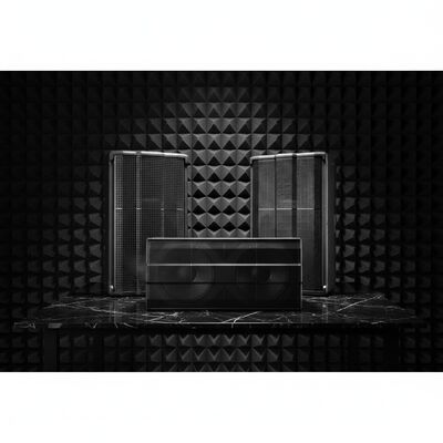 Three-door Neutral Active Speaker Wall-mounted Metal Card Holder DVD Playback for Wedding Performance Camping High-power
