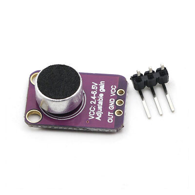 GY-MAX4466 Electret Microphone Amplifier with Adjustable Gain