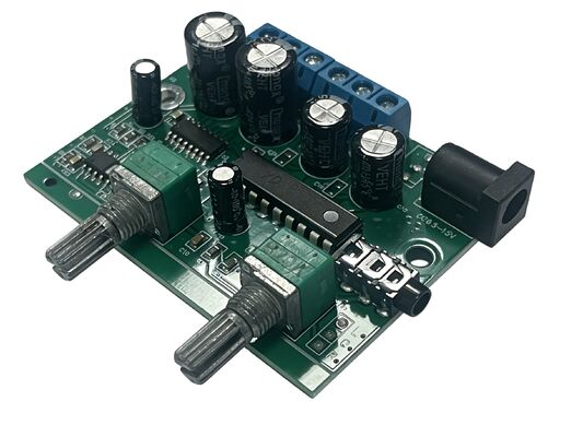 CA-6625 2.1 Channel Ultra Heavy Bass Digital Amplifier Board Module DIY Old-fashioned Audio Box Finished Product 12V 6W*2+25W