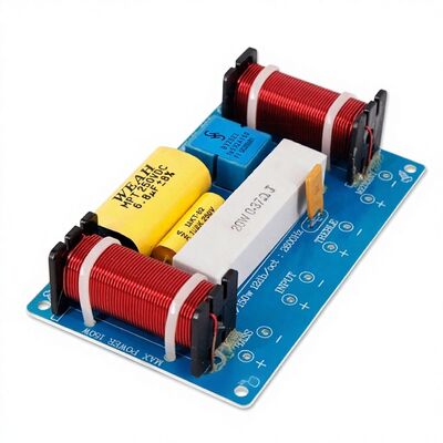 Three-Way Hi-Fi Speaker Crossover Treble Midrange Bass Frequency Divider Module