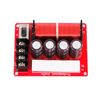 150W Car Coaxial Speaker Crossover Adjustable High-to-Low Frequency Divider for High Fidelity Audio