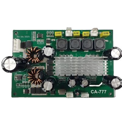 CA-777 High Power 12-24V 2*100W Pure Digital Stereo Class D Audio Power Amplifier