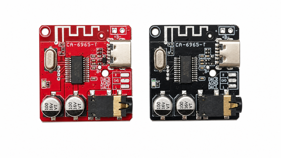 CA-6965 Bluetooth Audio Module with Type-C 5V Power Supply 90db SNR and Bluetooth 4.1/5.0 MP3 Decoder Board