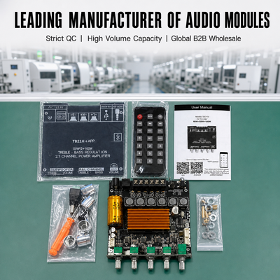 CA-TB21H 2.1 Channel TPA3116 Bluetooth Amplifier Board 50W+50W+100W Audio Amplifier Module with APP Control