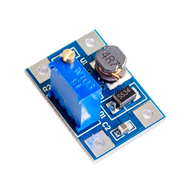 Booster Module 134 DC-DC SX1308 2A Step-UP voltage boost Adjustable Power Module Boost ...