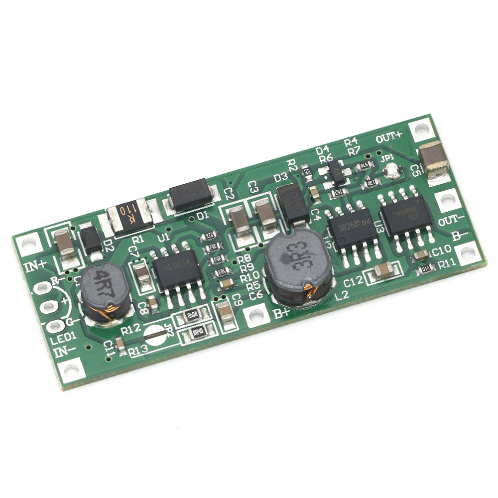 DC 5V 9V 12V Charging Step Up Booster Module for 18650 Lithium Battery ...