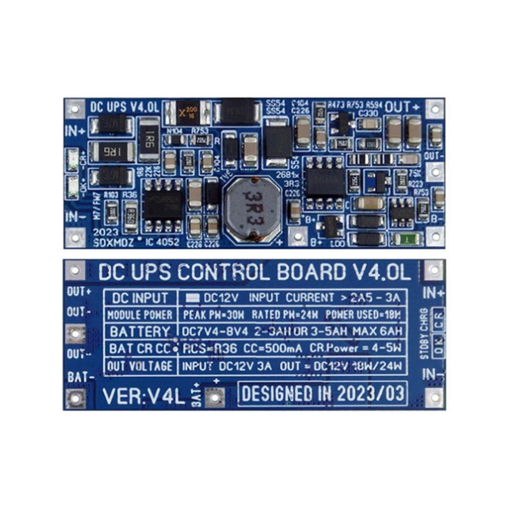 Versatile Module Europe Versatile 24W DC UPS Power Supply Module for Network Devices Supports ...