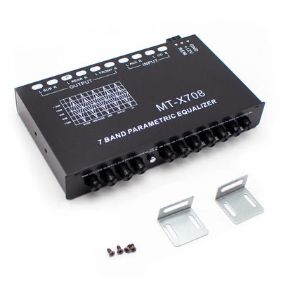 24V 5 Segment Car Audio Equalizer with Remote Control and Aux Input for Precise Tuning