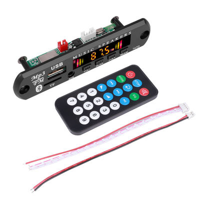 Upgrade Your Car Audio with Bluetooth 5.0 MP3 Decoder Board Featuring Color Screen and Remote Control