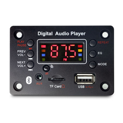 BLUETOOTH MP3 Decoder Board with USB FM Radio Voice Recorder Function Supports WAV Usage and Screen Yes