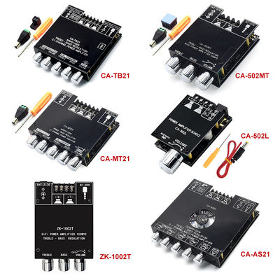 ZK-502L ZK-502MT ZK-MT21 ZK-TB21 ZK-AS21 ZK-1002T BT Amplifier Board 2.0 2.1 Channel