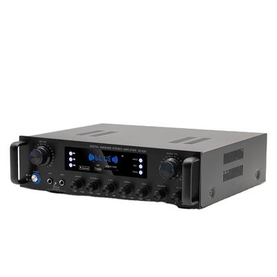 AV-628 Professional 2.1 Channel 600W Home Coaxial Subwoofer Amplifier High-Power Model BT Fiber Optic Receiver Cross-Border